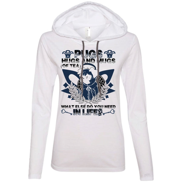 A black t-shirt with the shopify logo