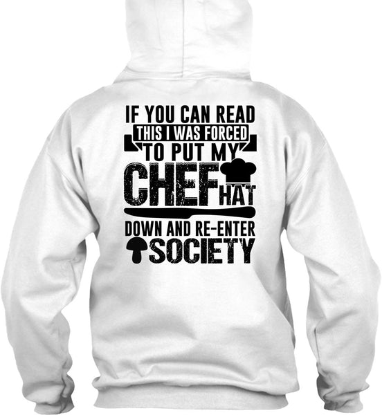 I Was Forced To Put My Chef T Shirt, I Love Cooker T Shirt