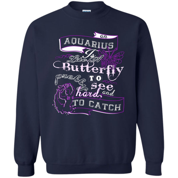 Pretty To See Hard And To Catch T Shirt, I'm A Coolest Aquarius Sweatshirt