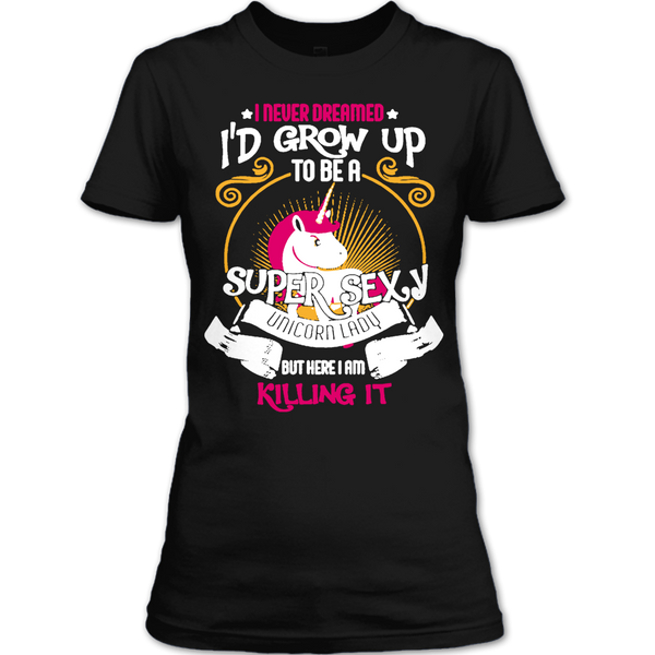 A black t-shirt with the shopify logo