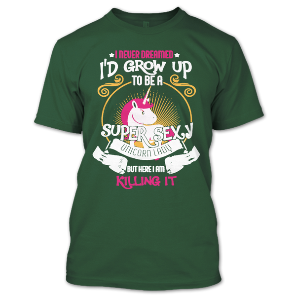 A black t-shirt with the shopify logo