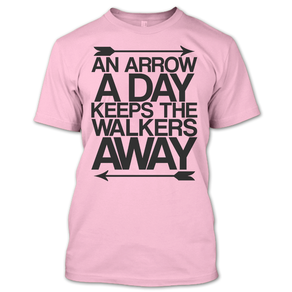 A black t-shirt with the shopify logo