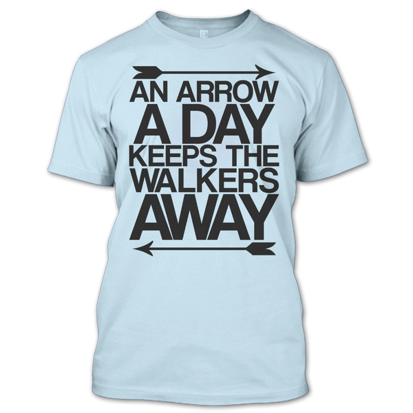 A black t-shirt with the shopify logo