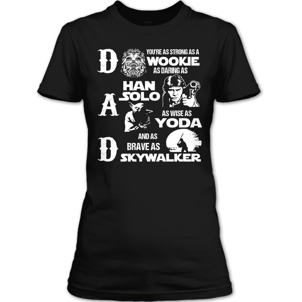 A black t-shirt with the shopify logo