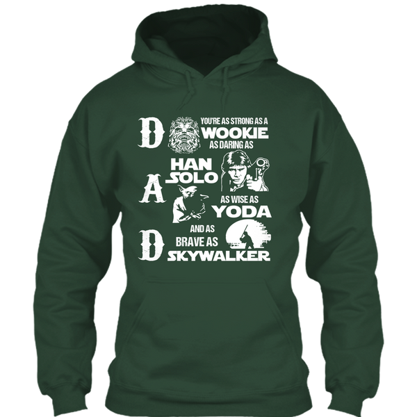 A black t-shirt with the shopify logo