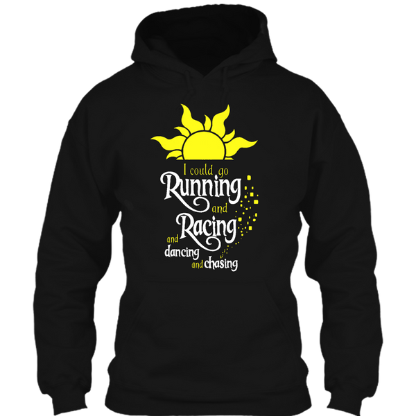 A black t-shirt with the shopify logo