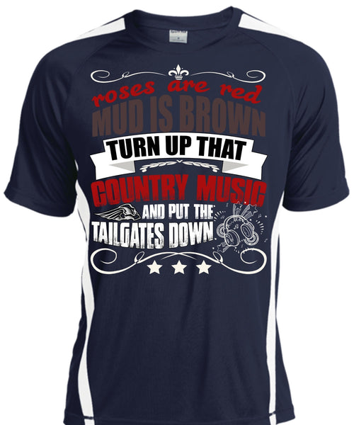 Country Music And Put The Tailgates Down T Shirt, My Favorite T Shirt, Cool Shirt