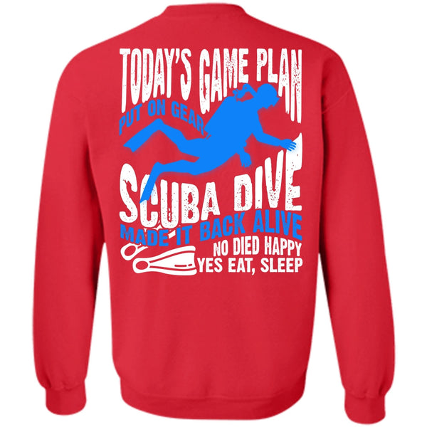 Put On Gear Scuba Dive T Shirt, I Love Diving Sweatshirt
