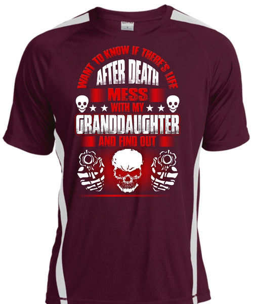 Mess With My Granddaughter T Shirt, Being A Baby T Shirt, Cool Shirt