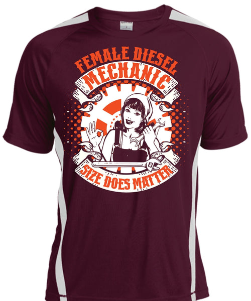 Female Diesel Mechanic T Shirt, Being A Mechanic T Shirt, Cool Shirt