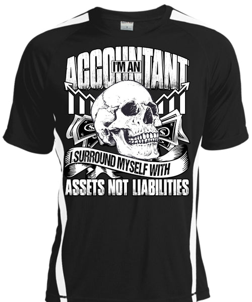 A black t-shirt with the shopify logo