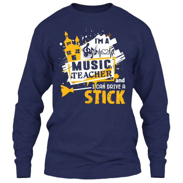 Coolest Halloween T Shirt, I'm A Music Teacher T Shirt