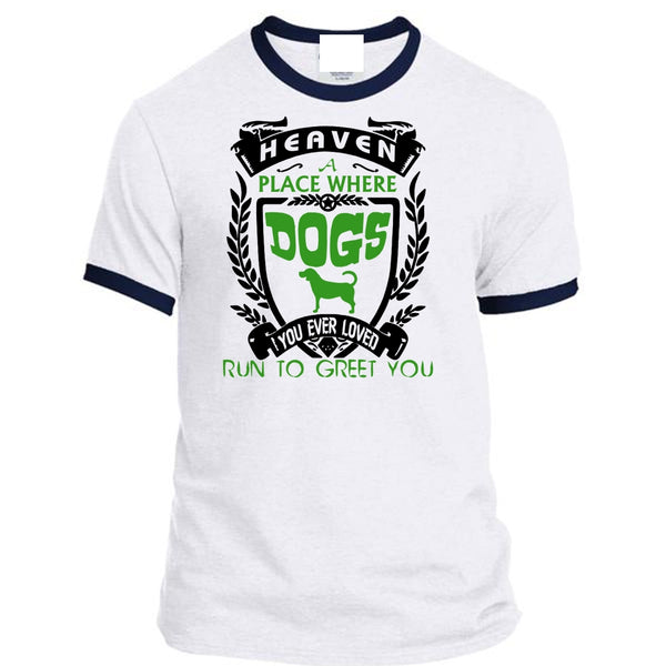 A black t-shirt with the shopify logo