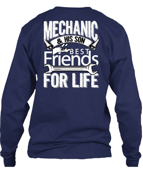 Mechanic And His Son Best Friends For Life T Shirt, Being A Mechanic T Shirt