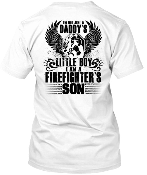 A black t-shirt with the shopify logo