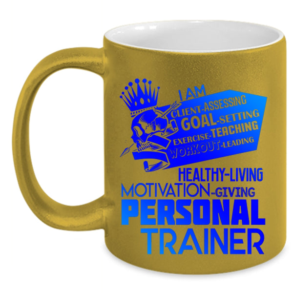 Cute Gift For Personal Trainer Coffee Mug, I Am Personal Trainer Accent Mug