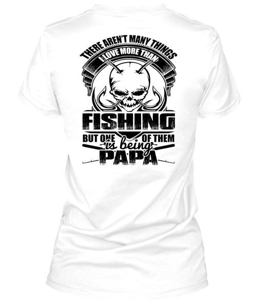 I Love More Than Fishing T Shirt, I Love Fisher T Shirt