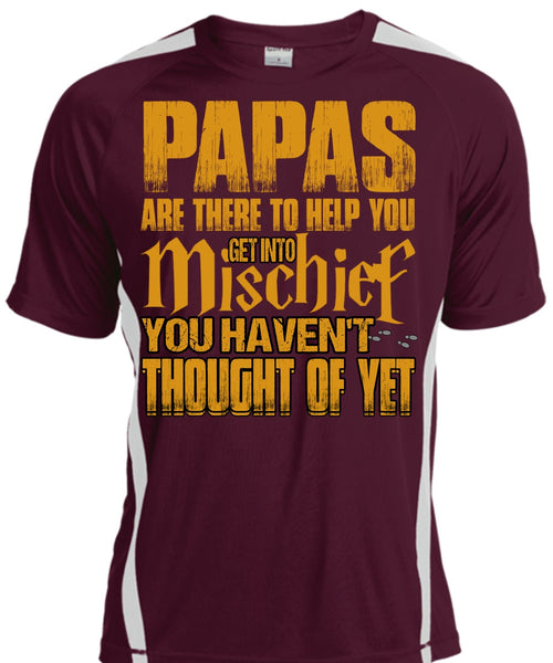 Papas Are There To Help You T Shirt, Being A Papa T Shirt, Cool Shirt