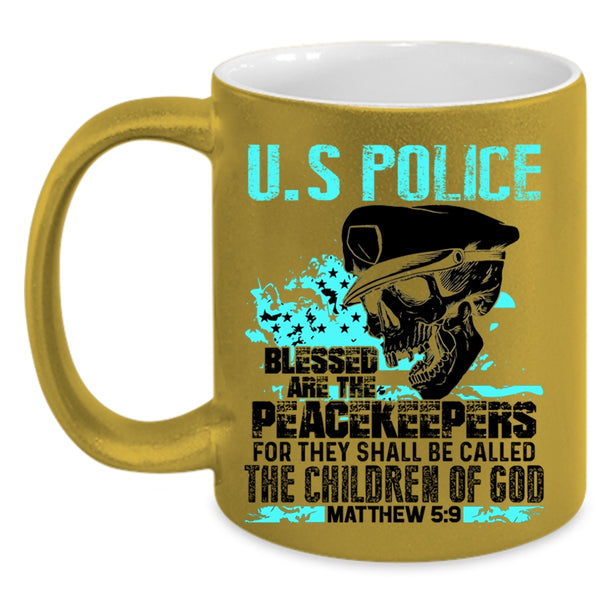 Awesome U.S Police Coffee Mug, U.S Police Accent Mug