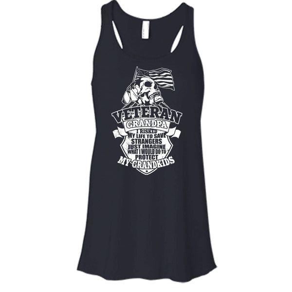 Veteran Grandpa T Shirt, I Am a Veteran Grandpa Tank Top