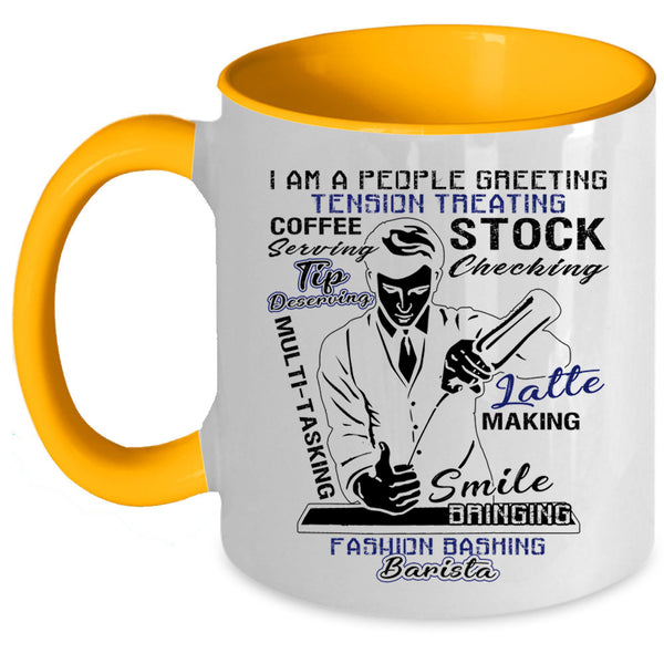 Fashion Bashing Barista Coffee Mug, Coffee Serving Accent Mug