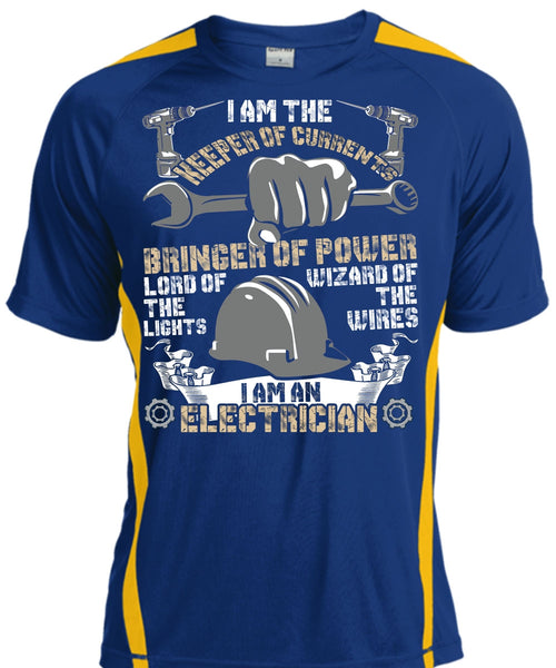 I Am An Electrician T Shirt, Keeper Of Currents T Shirt, Cool Shirt