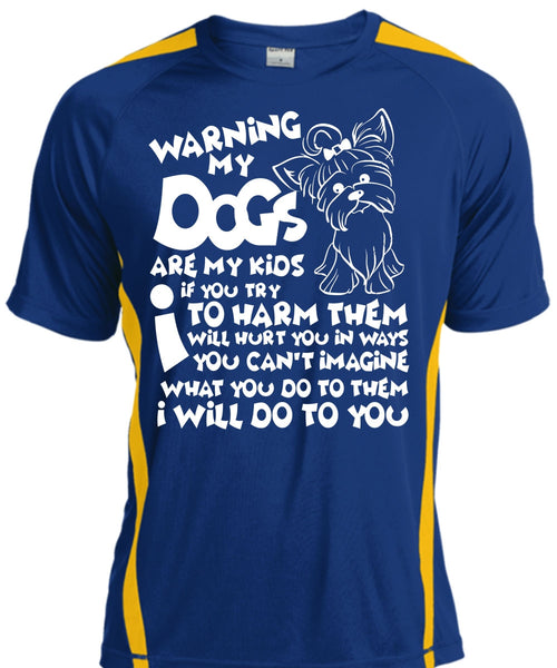 Warning My Dog Are My Kids T Shirt, You Can't Imagine T Shirt, Cool Shirt