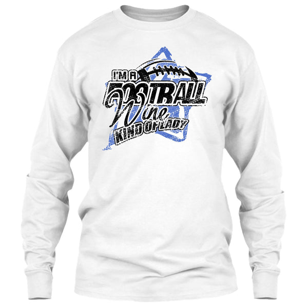 I'm A Football T Shirt, Coolest Football Lady T Shirt