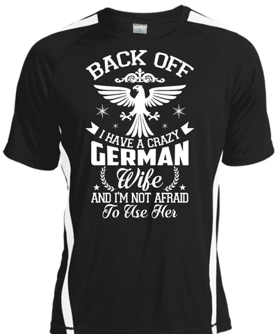 A black t-shirt with the shopify logo