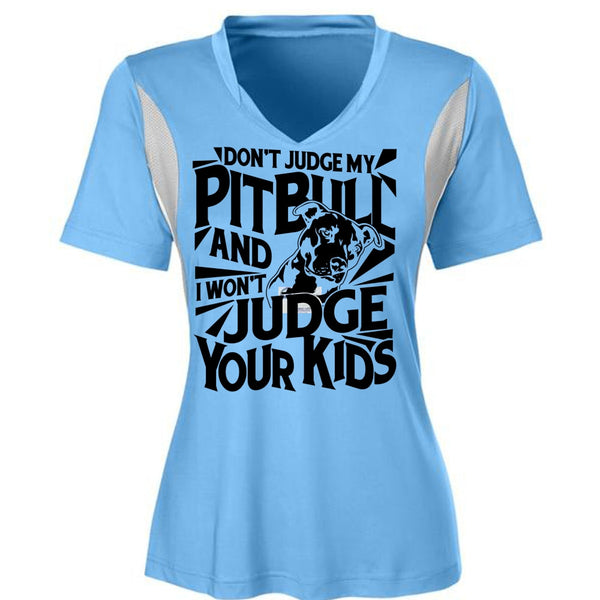 Don't Judge My Pit Bull T Shirt, I Love Dog T Shirt, Awesome T-Shirts