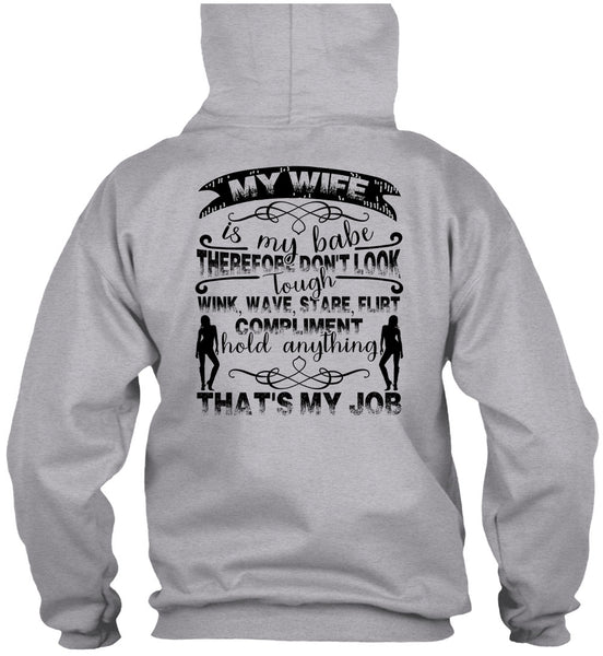 My Wife Is My Babe T Shirt, I Love Husband T Shirt