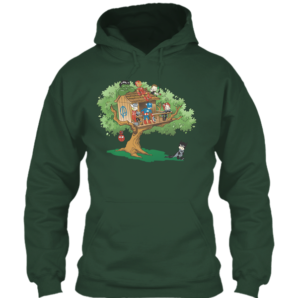 A black t-shirt with the shopify logo