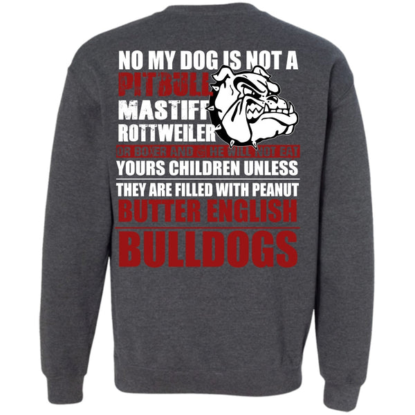 English Bulldogs T Shirt, I Love Pit Bull Sweatshirt