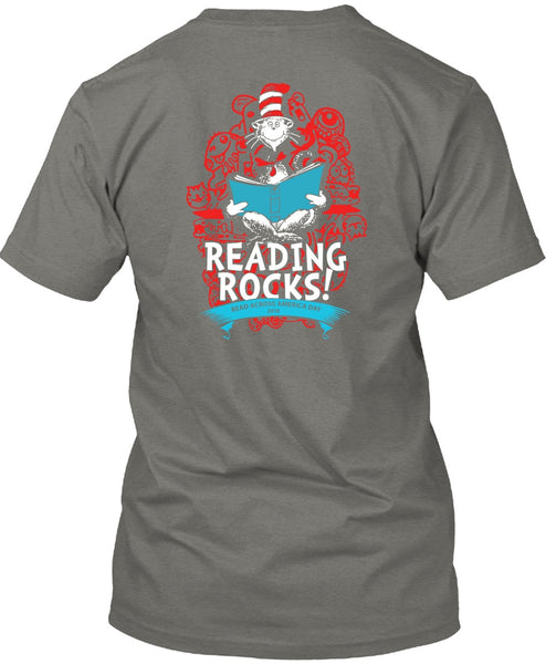 Dr. Seuss T Shirt, Reading Rocks T Shirt, The Cat in the Hat T Shirt, I Love Reading T Shirt