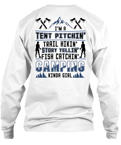 Camping Kinda Girl T Shirt, I Love Camping T Shirt