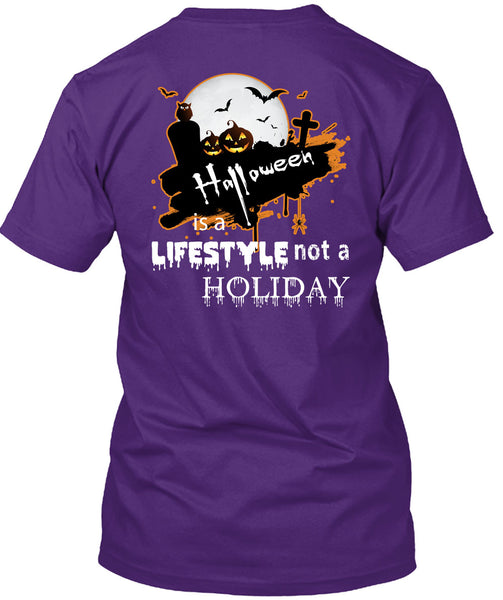 Halloween Is A Lifestyle Not A Holiday T Shirt, I Love You Pumpkin T Shirt