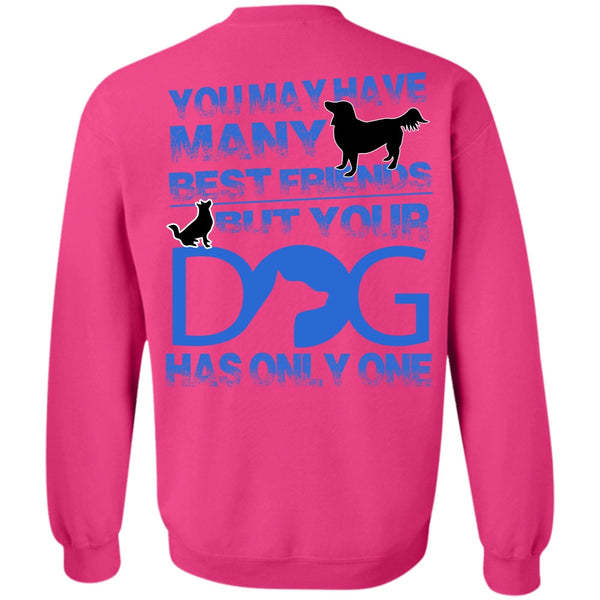 I Love My Dog T Shirt, Your Dog Has Only One Sweatshirt