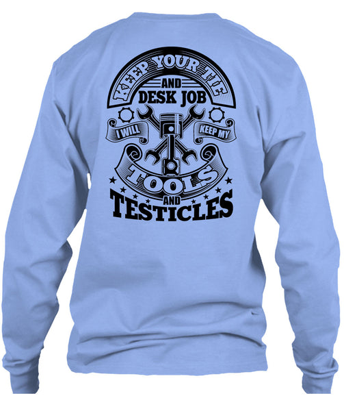 I Will Keep My Tools T Shirt, I Love Machinist T Shirt