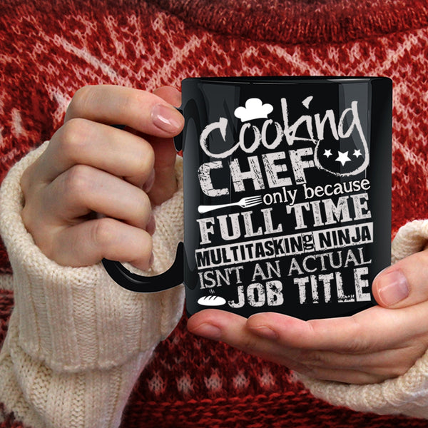 Cooking Chef Coffee Mug, Awesome Chef Coffee Cup