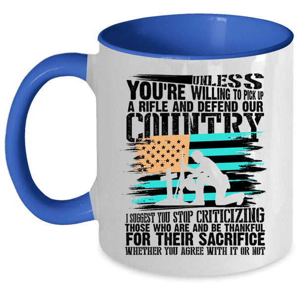 Cool Gift For Veterans Coffee Mug, Awesome Veterans Accent Mug