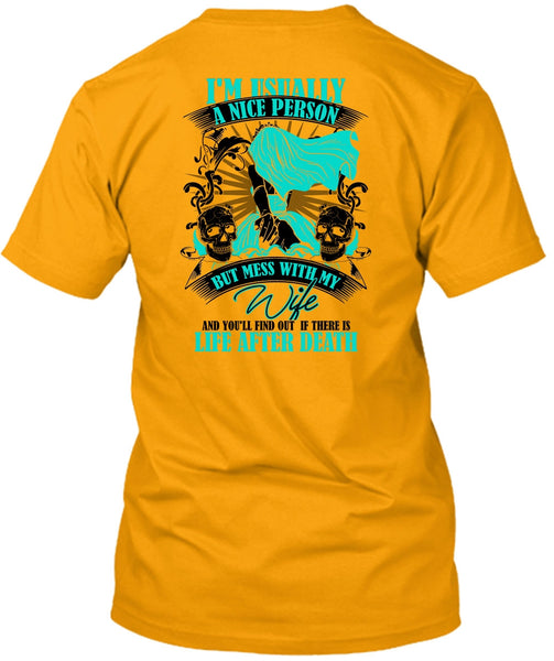 Mess With My Wife T Shirt, I Love Wife T Shirt