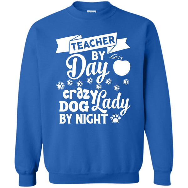 Crazy Dog By Night T Shirt, I'm A Coolest Teacher Sweatshirt