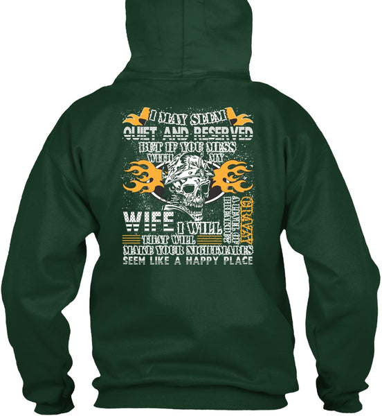You Mess With My Wife T Shirt, Happy Place T Shirt