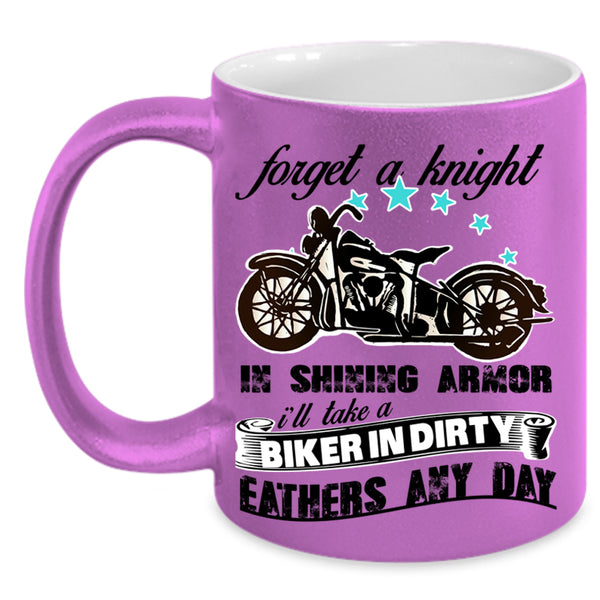 Cool Biker Coffee Mug, I'll Take A Biker In Dirty Accent Mug