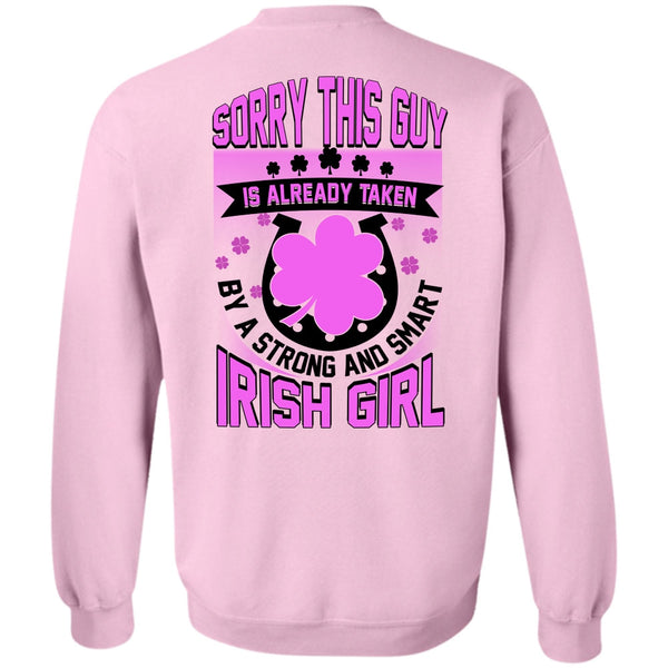 I Love Irish T Shirt, Smart Irish Girl Sweatshirt