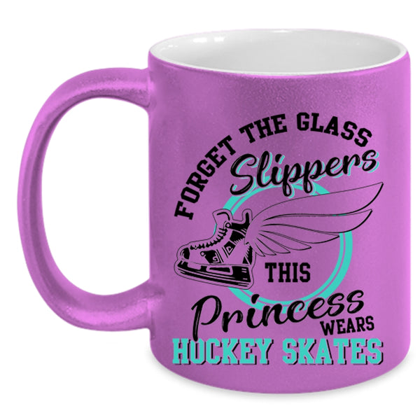 Cool Daughter Coffee Mug, This Princess Wears Hockey Skates Accent Mug