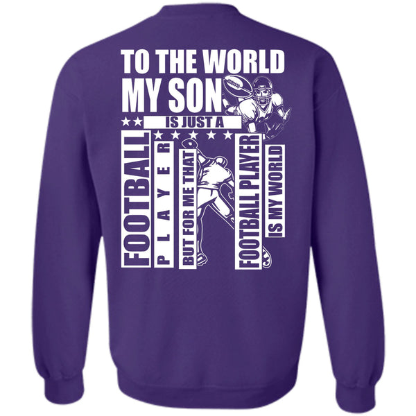 Football Player T Shirt, I Love Football Sweatshirt