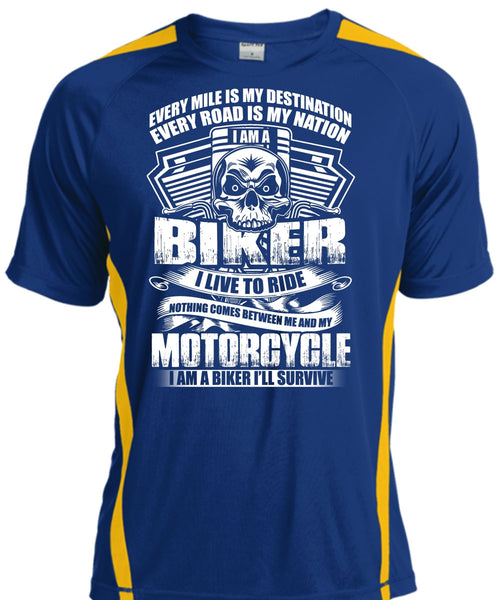 I Am A Biker T Shirt, My Motorcycle T Shirt, Cool Shirt