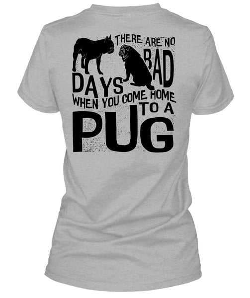 You Come Home To A Pug T Shirt, I Love Pug T Shirt