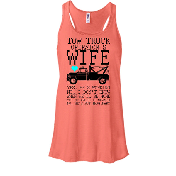 Tow Truck Operator's Wife T Shirt, Coolest Trucker T Shirt, Awesome t-shirts